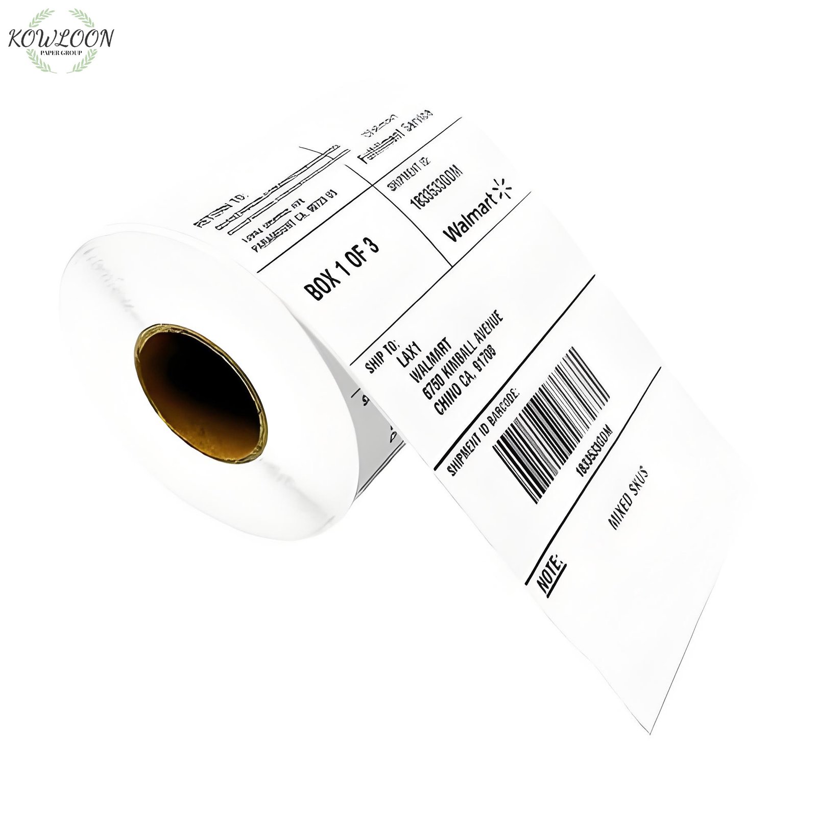 High Quality Self Adhesive Thermal Paper Rolls Copper coated Paper Label - Image 3